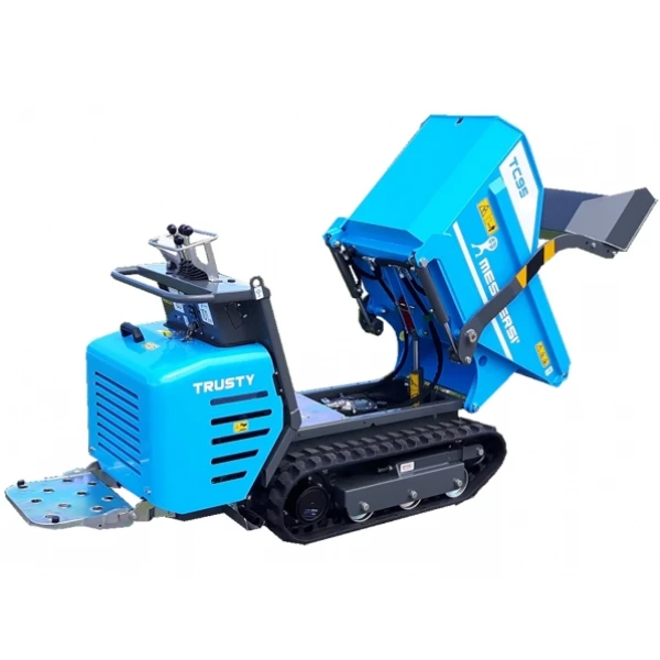 Messersi TC95 maquinaria compacta para construcción en terrenos difíciles.