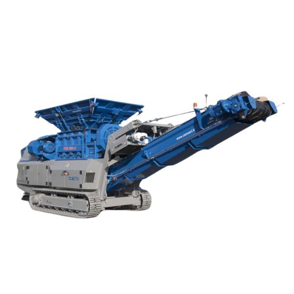 CAMS UTM 1500 planta móvil de trituración híbrida eficiente.