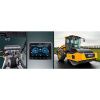 Compactador SANY SSR130-10 y SSR80C-8H de maquinaria de construcción en demostración.