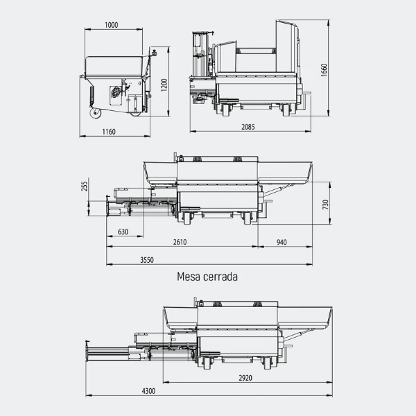 Plano De Dimensiones De La Pavijet MG7 Super.