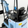 Zona de trabajo y puesto de conducción abierto de la mini excavadora eléctrica SANY SY19E SY19E2.