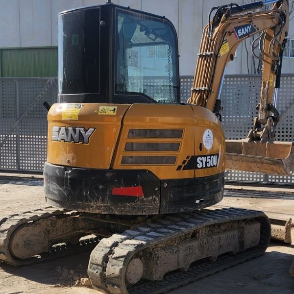 SANY SY50U EXCAVADORAS.